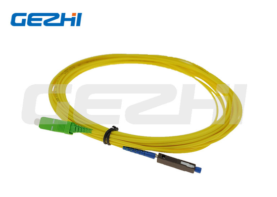 Simplex MU To SC Connector Fiber Patch Patch Patch Cable Series cho mạng dữ liệu